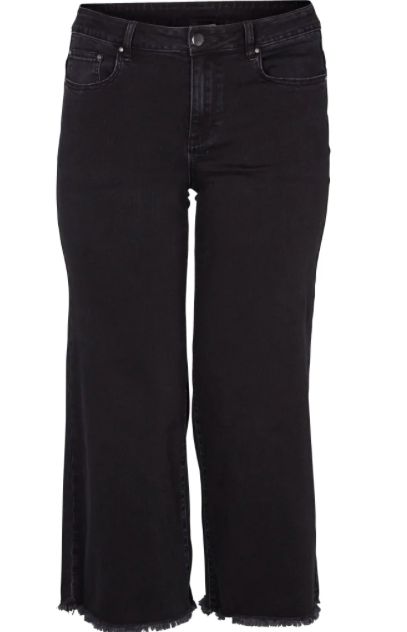 Jeans Sia zwart wijd