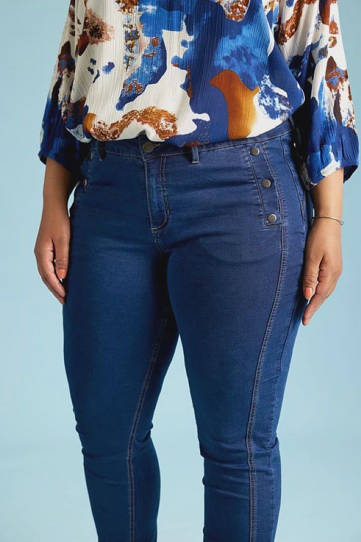Curve jeans blauw