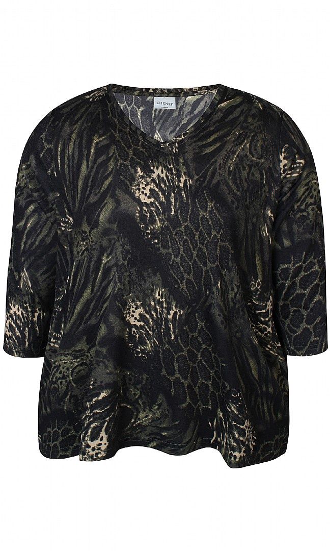 Ainsley blouse cypress green