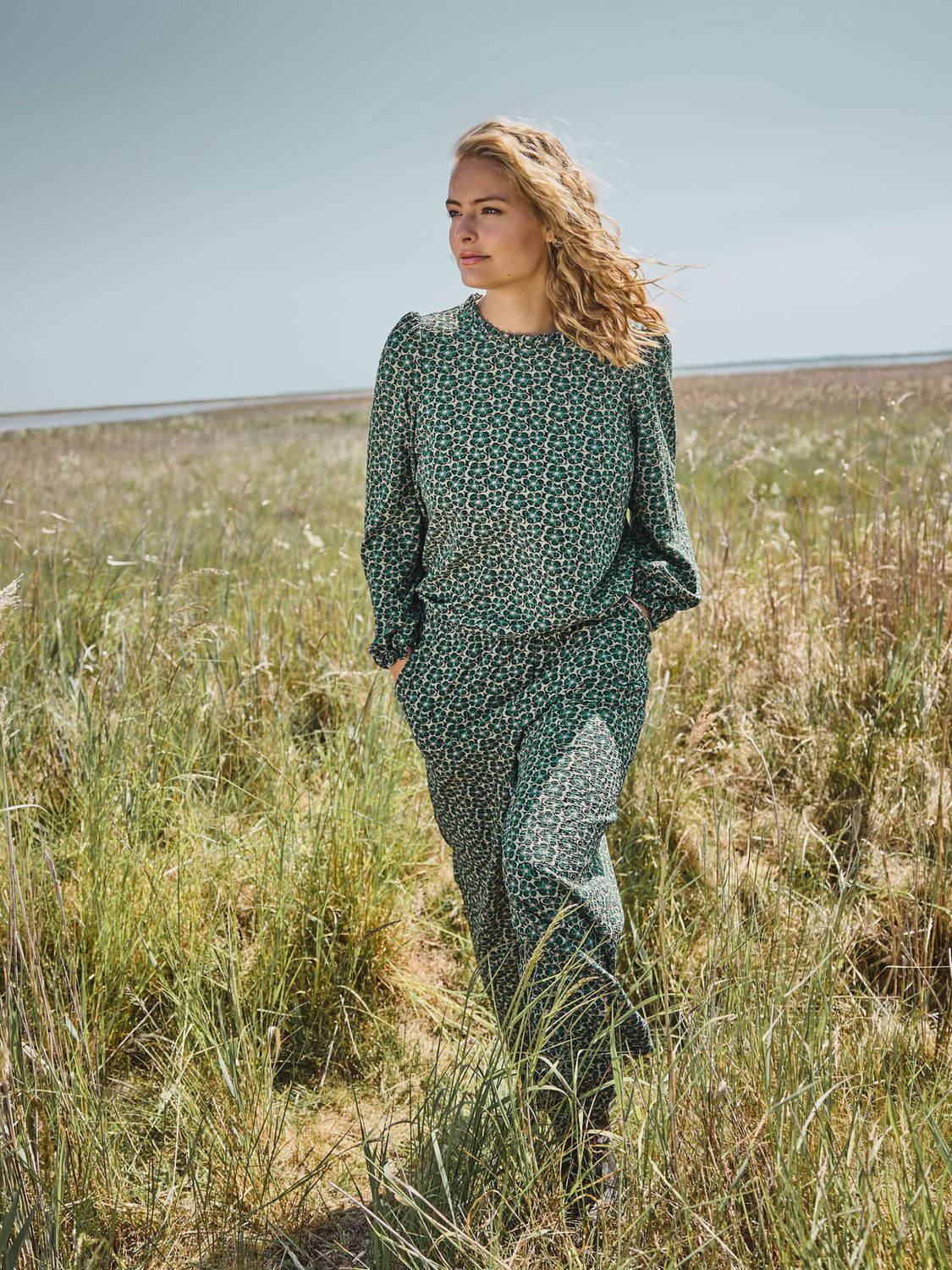 SOFIA PANTS groen
