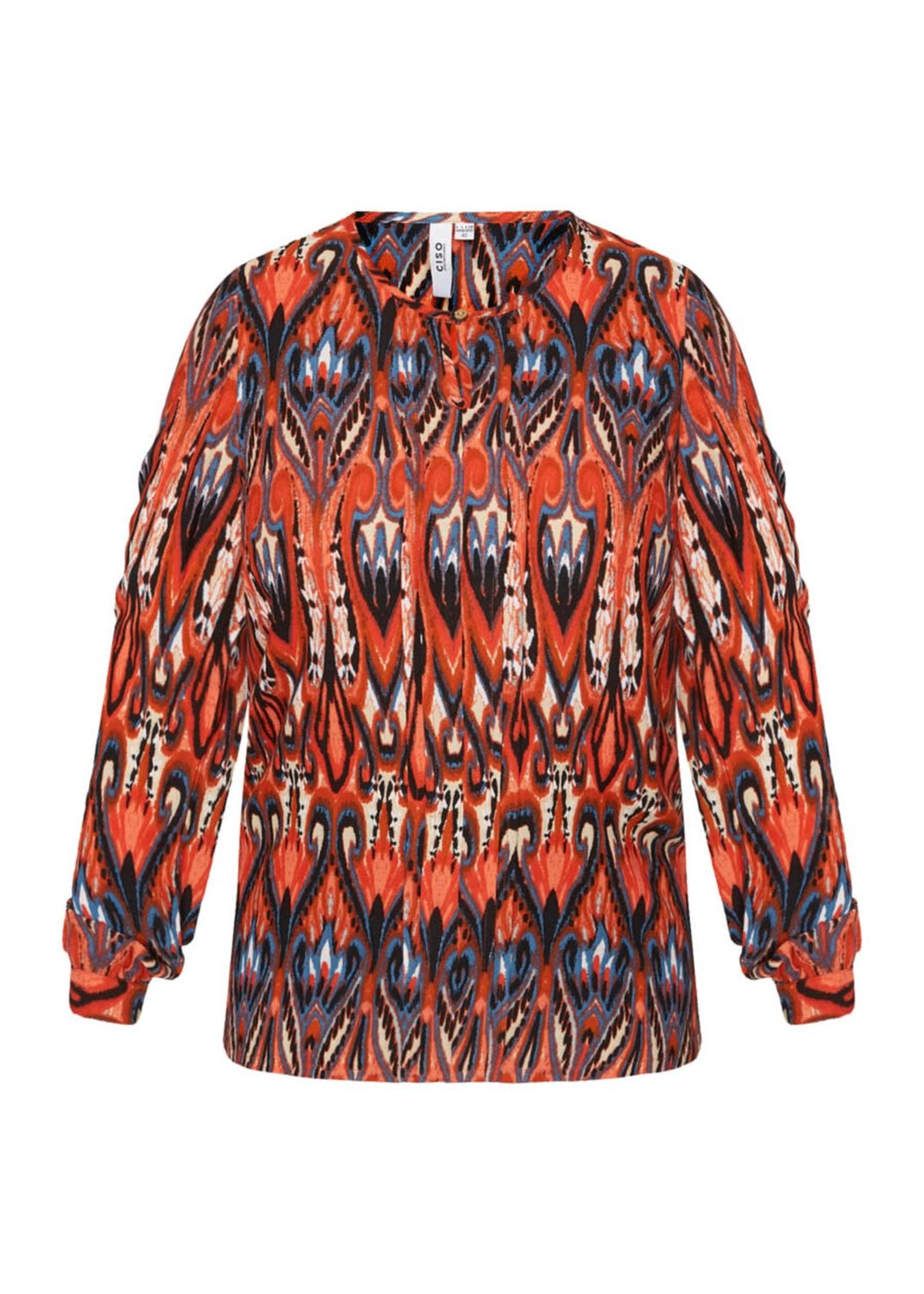 Blouse Multicolor /rood