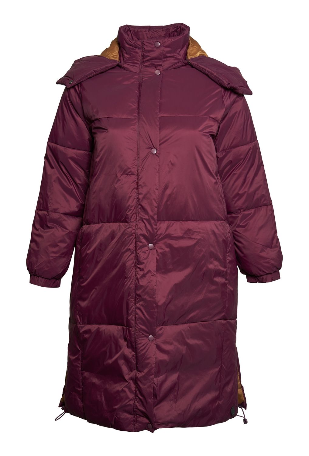 AD Lange jas wijnrood