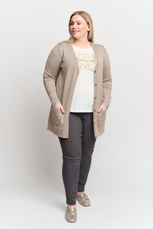 Vest taupe