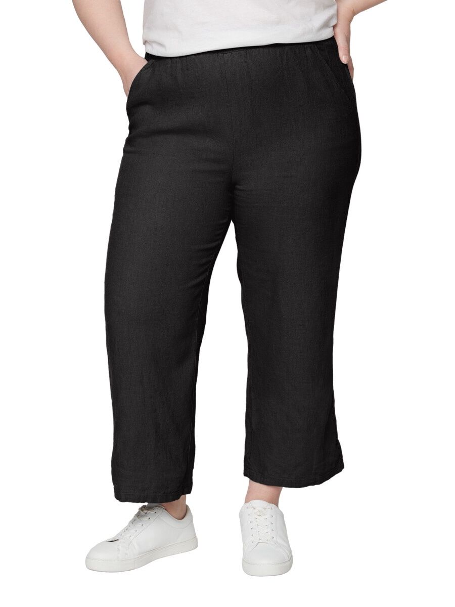 Broek 7/8 loose fit zwart