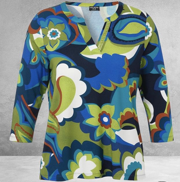 Modern view - Shirt met V-hals 405