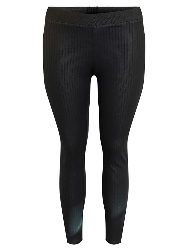 Legging zwart streep
