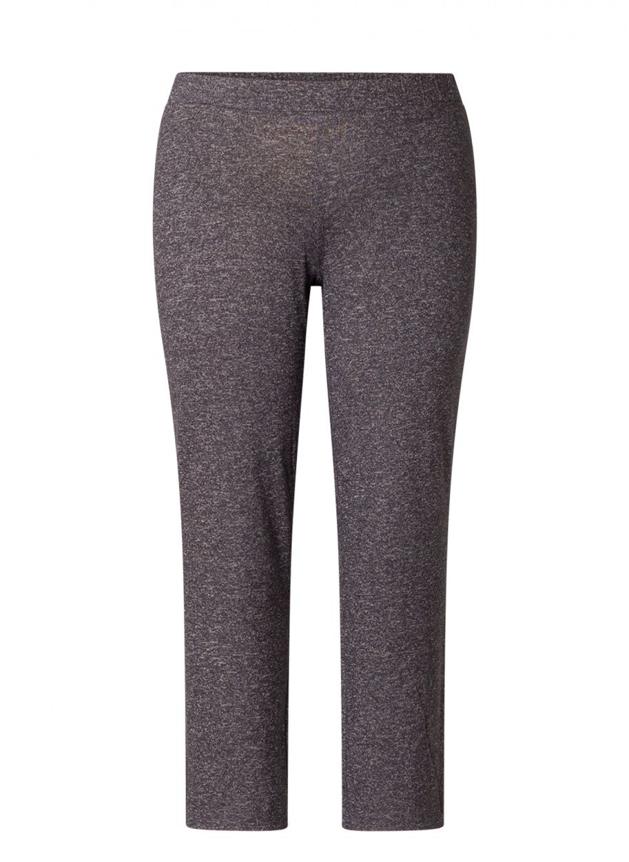 Grey melange broek