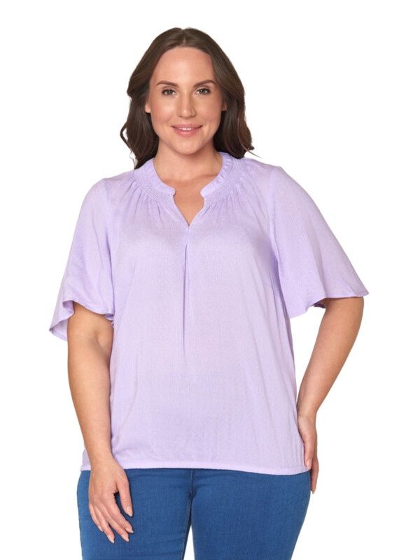 Blouse lila smoke