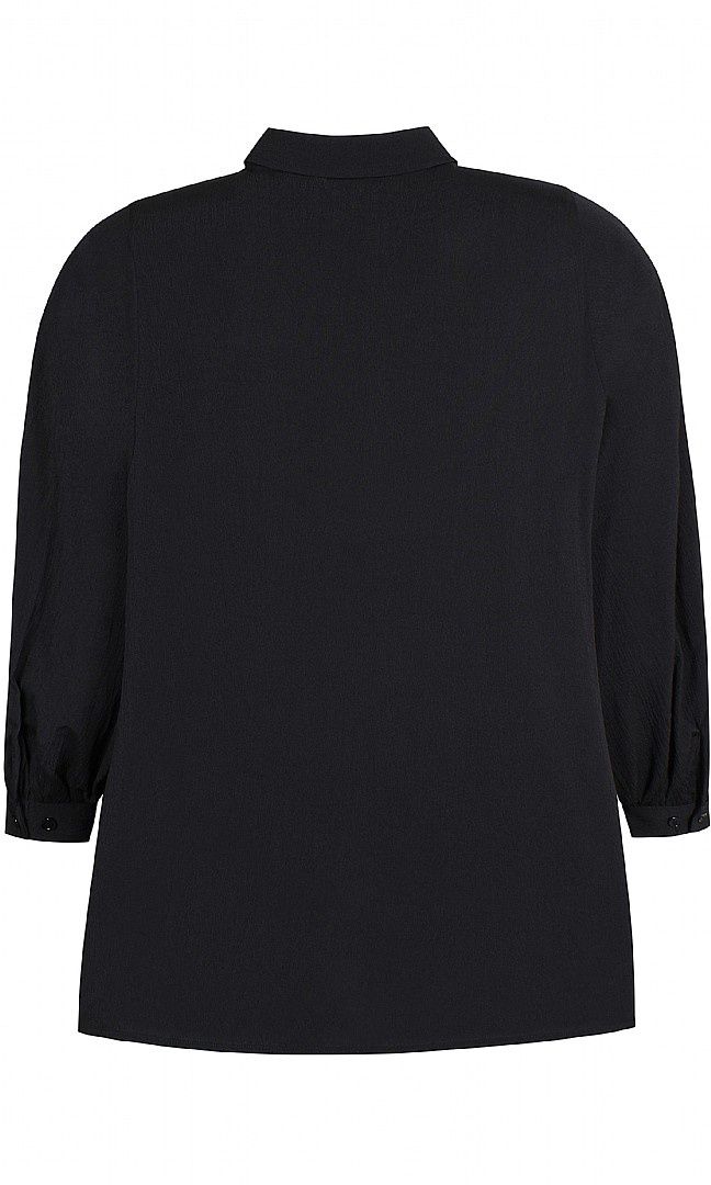 Blouse zwart vleermuis mouw