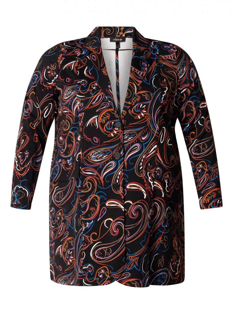 Lang colbert 9000373 zwart multi