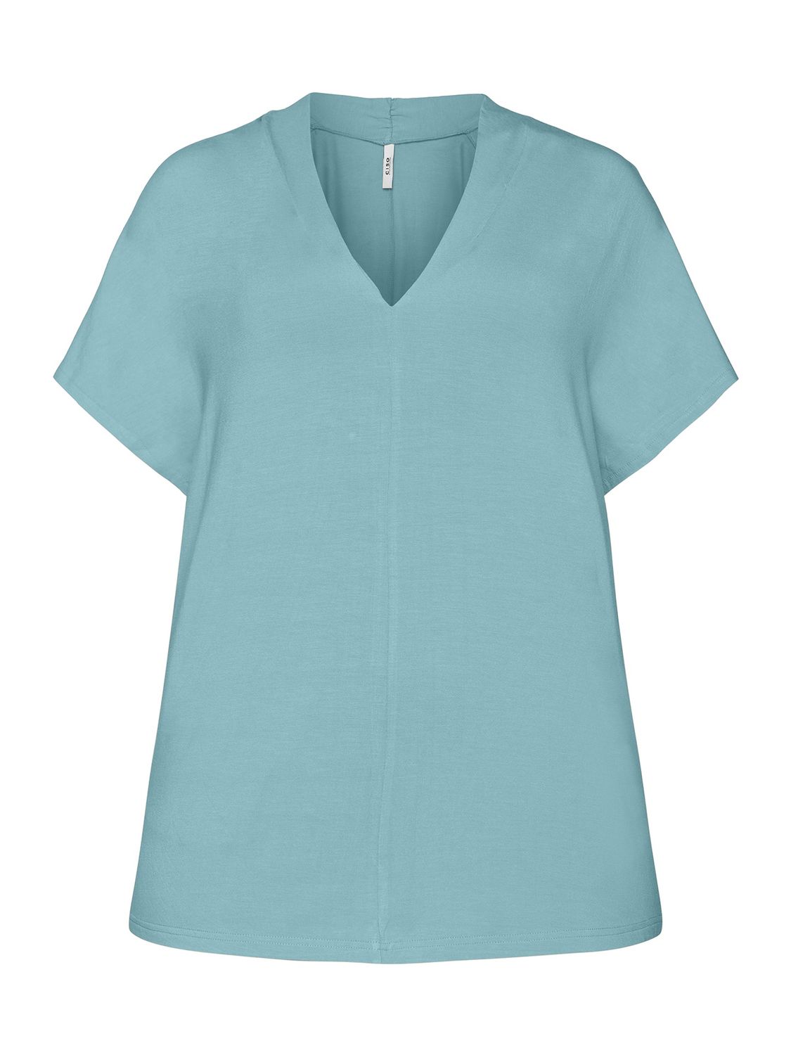 Shirt uni aqua