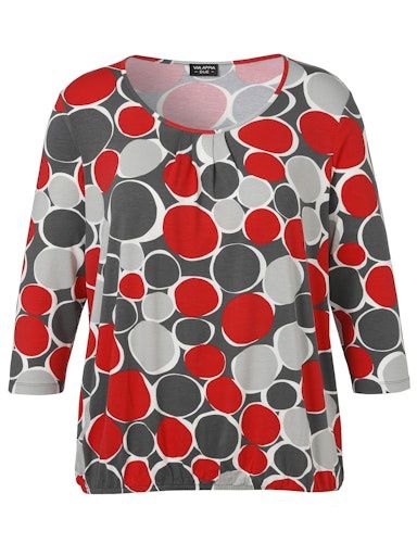 Shirt ¾ mouw schwarz multicolor