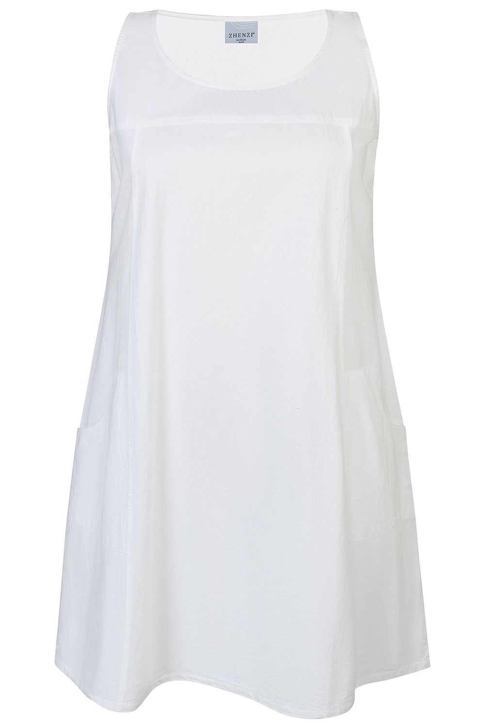 Amin 159-Dress N/S White