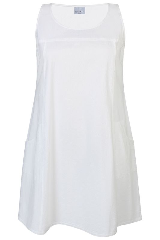 Amin 159-Dress N/S White