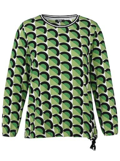 Shirt smaragd groen
