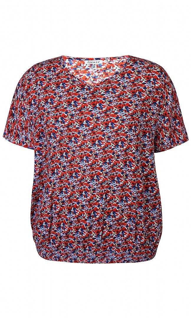 Blouse Siena red flame