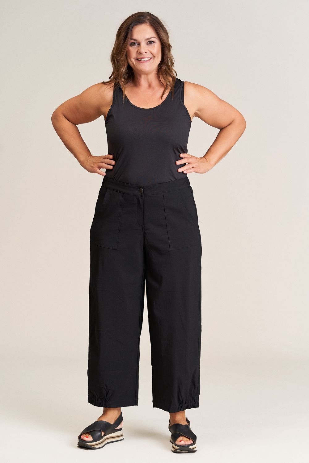 GClara Baggy pants Black