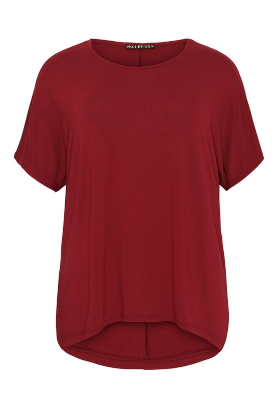 T-shirt Granat Red