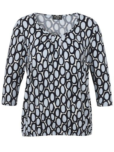T-shirt print 2524410 blauw