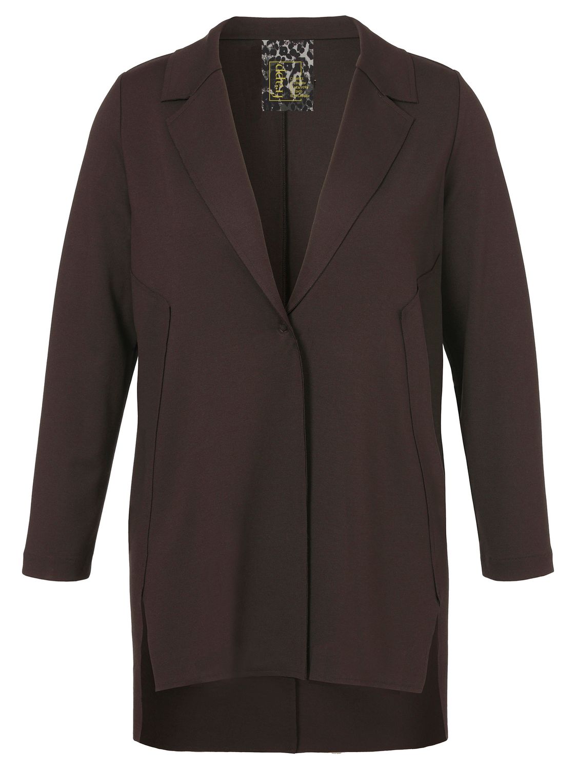 Jacke Revers 1/1 Arm Coffee