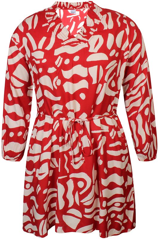 Zh-Oney 926-Dress ¾ Tango red