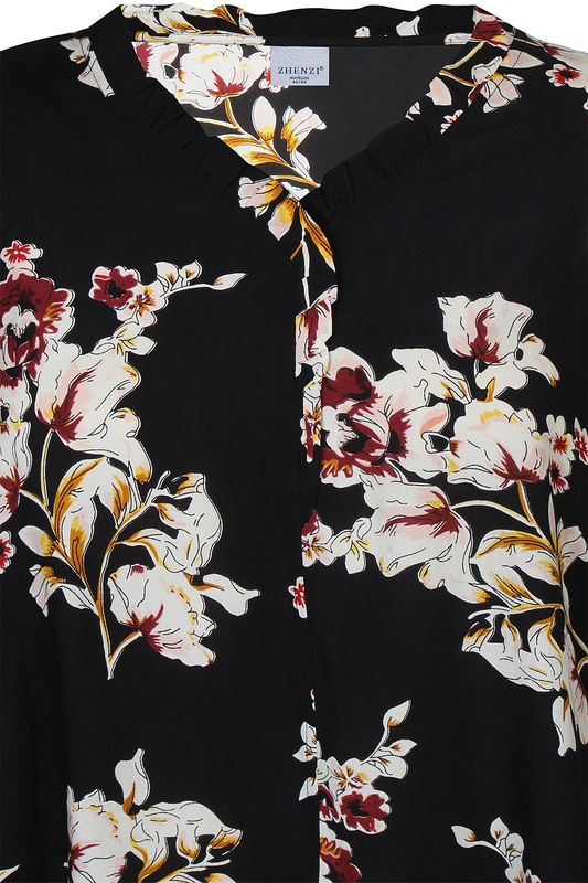 Zhenzi Ozie blouse rood