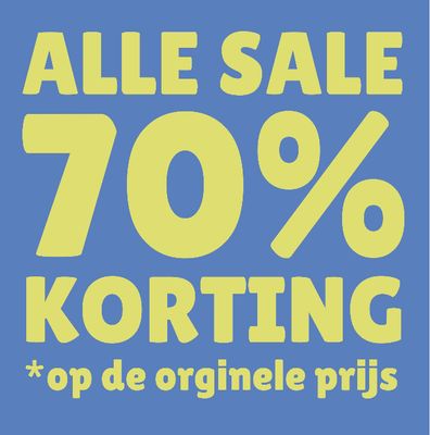 70% korting