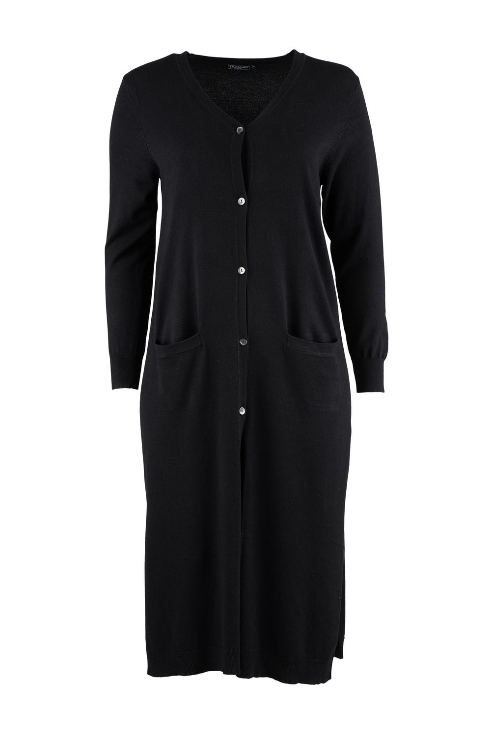 Helsinki - Long Cardigan Black