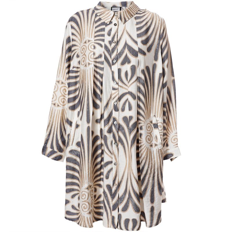 GBirla Tunic Off White / Grey