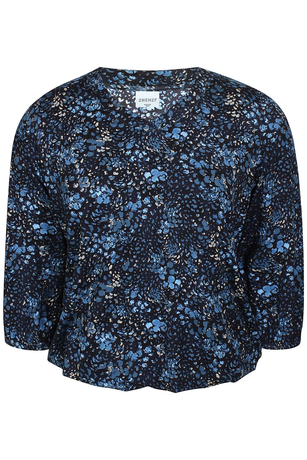 Zh-Sylva 1017-Blouse ¾ True Blue