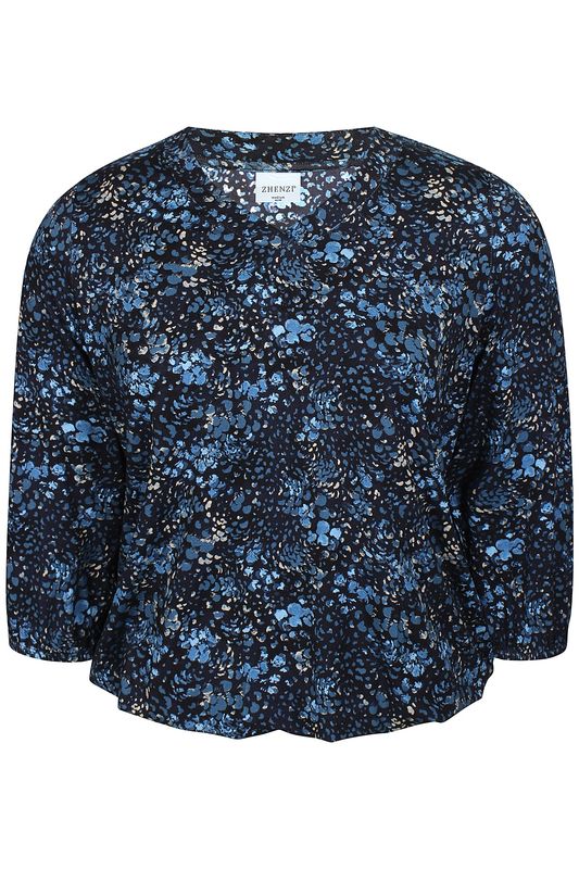 Zh-Sylva 1017-Blouse ¾ True Blue