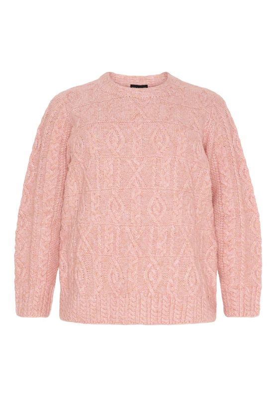 O neck Sweater Marmelade Rose