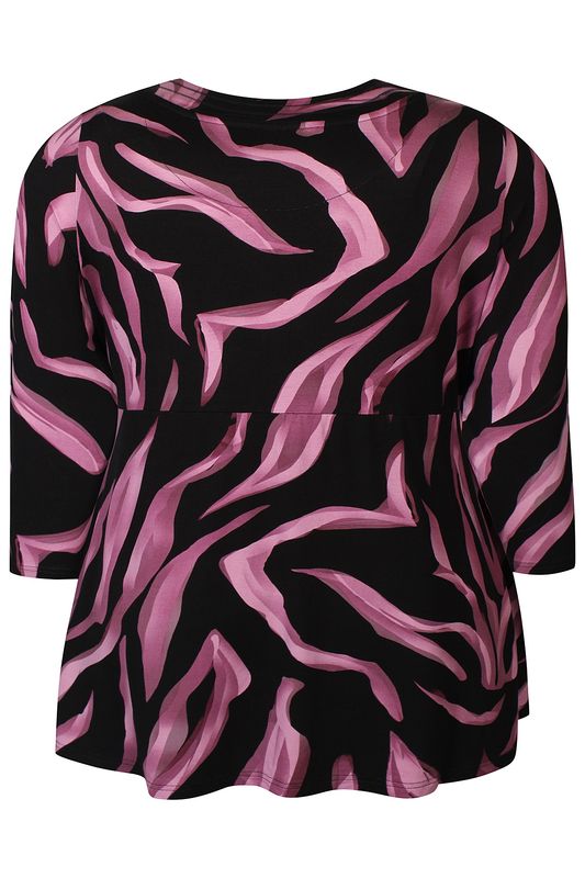 Zhenzi Saia tuniek bordeaux