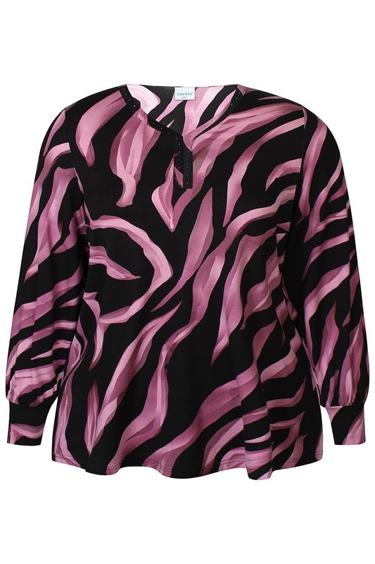 Zh-Saia 1024-Blouse L/S maroon