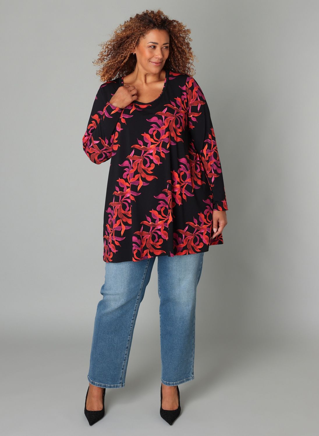Tuniek zwart/rood 9000581