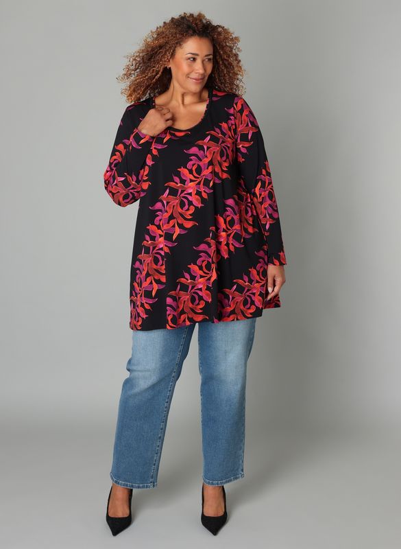 Tuniek zwart/rood 9000581