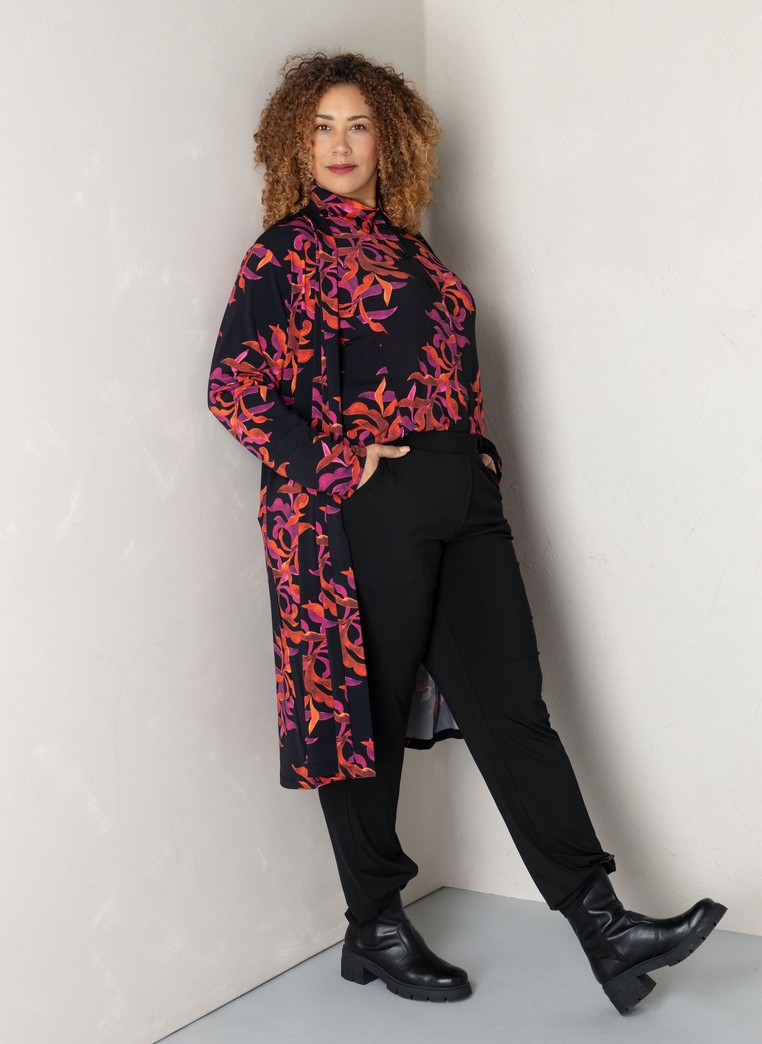 Vest zwart/rood 9000580