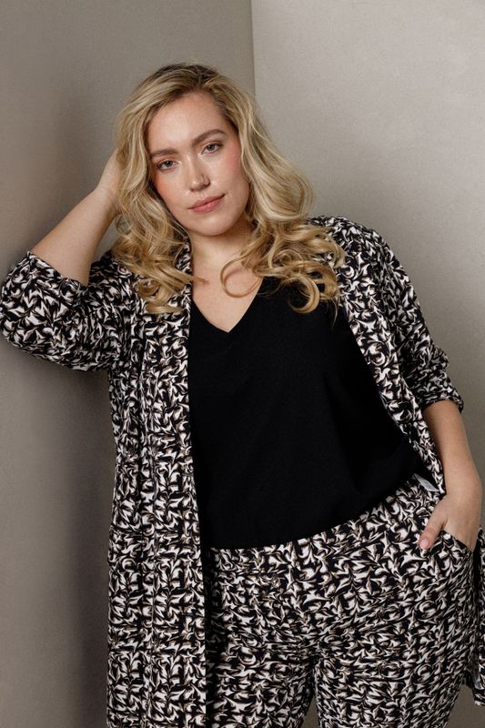 Colbert zwart wit 9000549