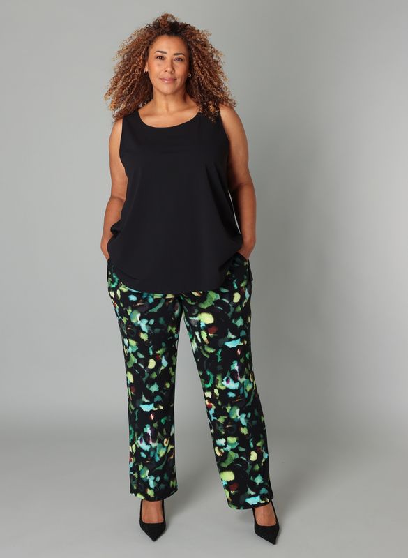Broek groen multi 9000558