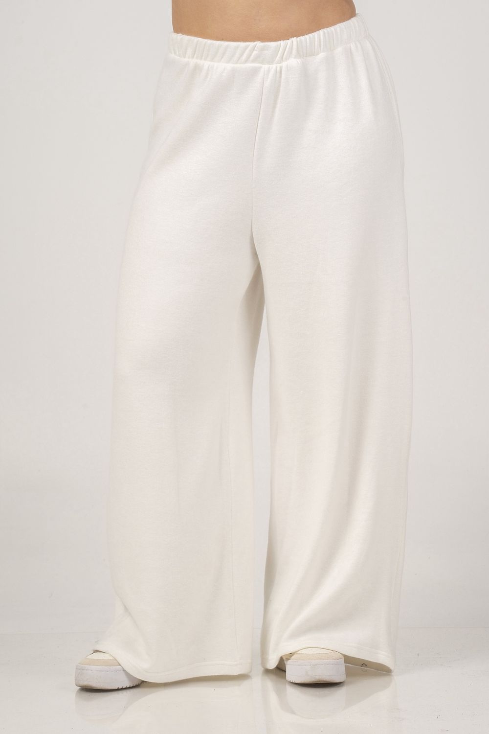 Pantalon wijd Beige 41465