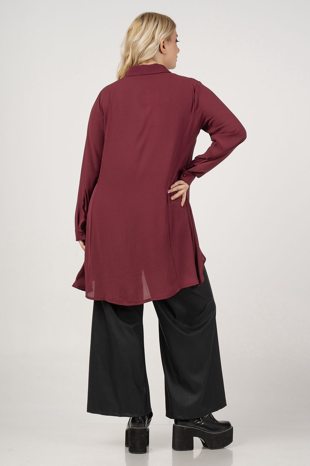 Blouse zwart 21084