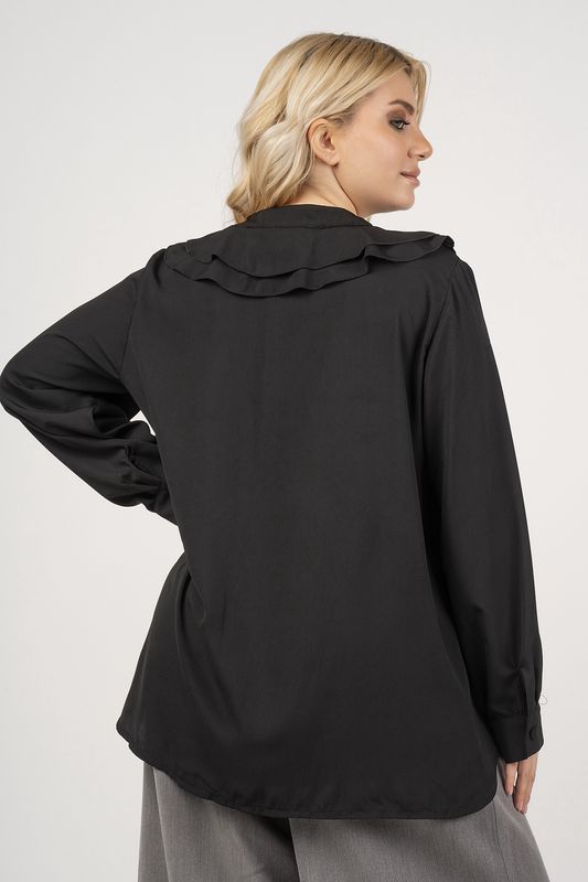 Blouse zwart 21082