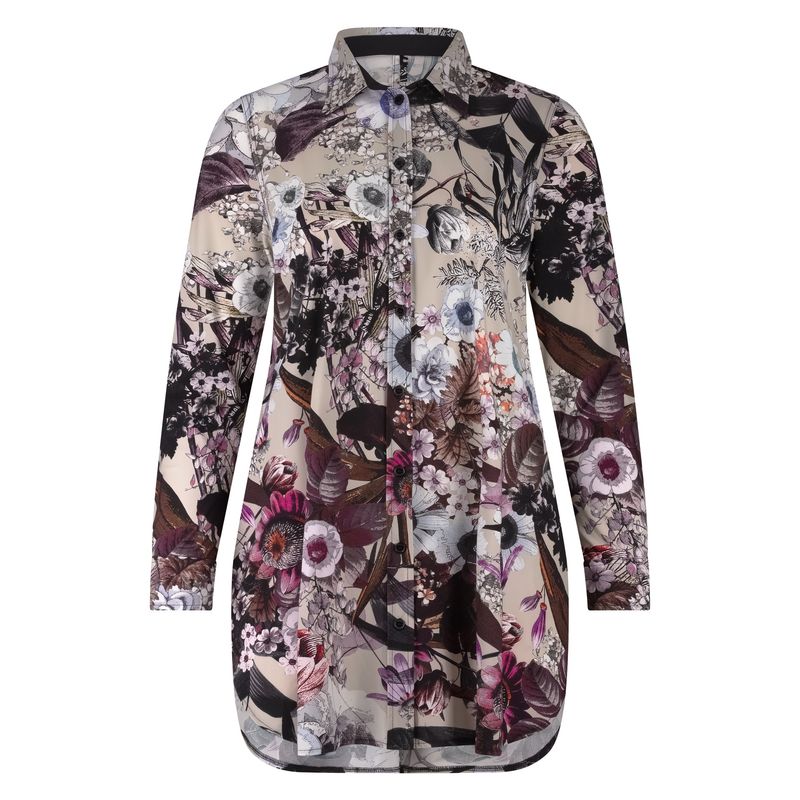 Blouse Long LS Winter Garden
