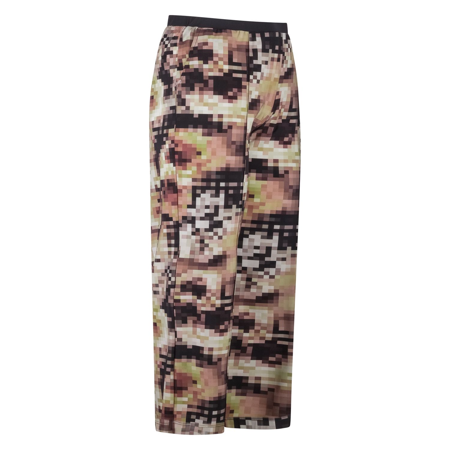 Pants Wide Pixel Rose