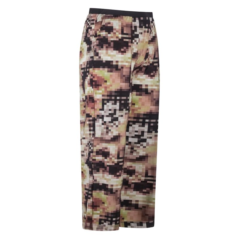 Pants Wide Pixel Rose