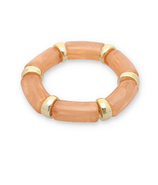 Bangle armband, Color: Rond - rose