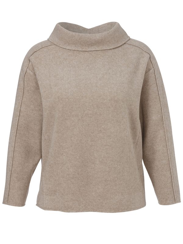 Sweatshirt mokka melange