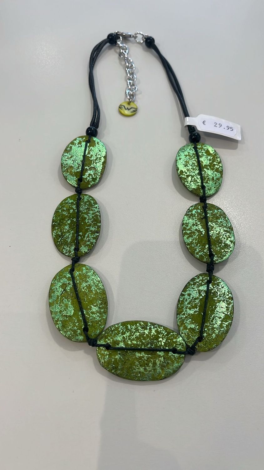 Collier groen kort