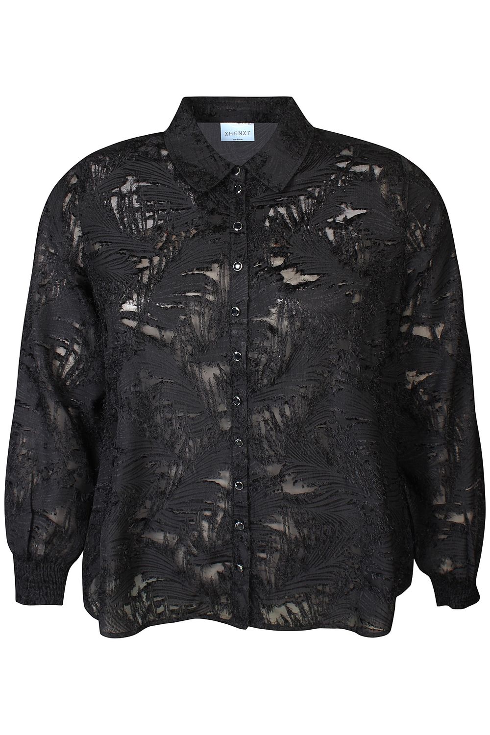 Zh-Tyra 1123-Shirt L/S Black