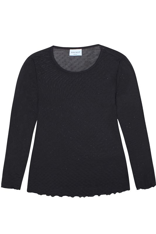 Zh-Tiri 1242-T-Shirt L/S Black